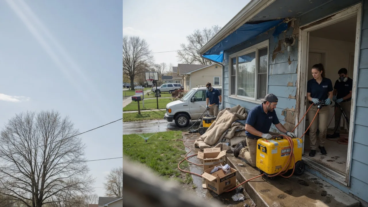 Basement Flood Cleanup in Savanna, OK near me